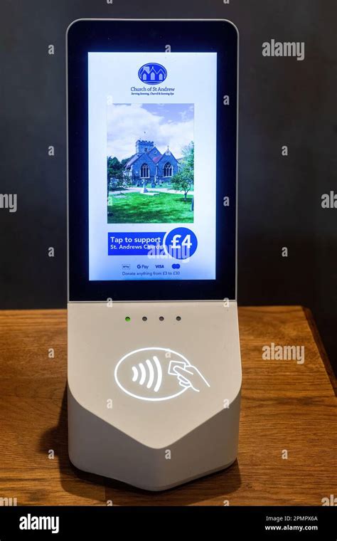 contactless machines for charity donations